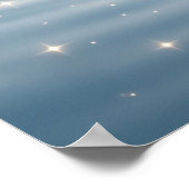 Poster Lotus Cygne Aube Lac (Coin)