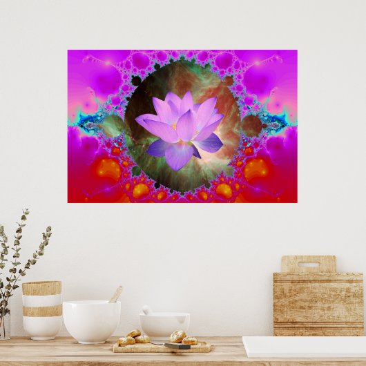 Poster Lotus d'Orion (Cuisine)