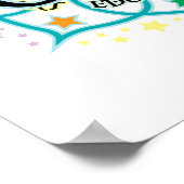 Poster Lotus du cancer de l'ovaire (Coin)