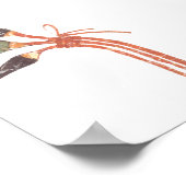 Poster Lotus égyptien antique Fleur & Buds (Coin)