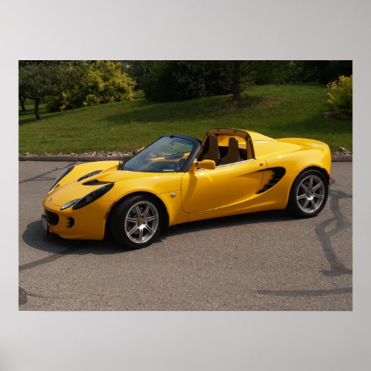 Poster Lotus Elise (Devant)