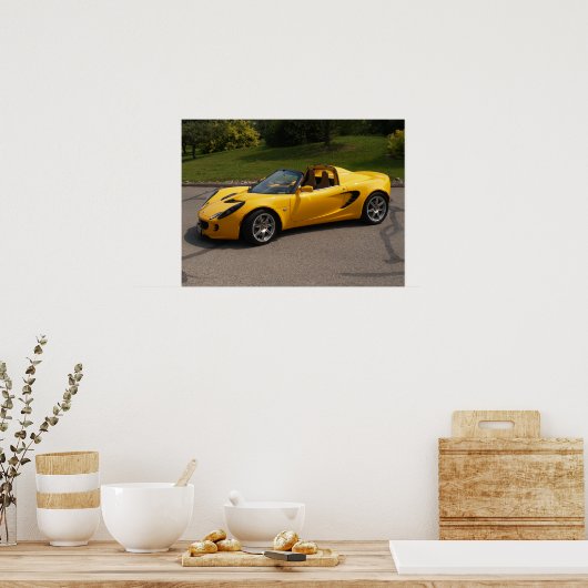 Poster Lotus Elise (Cuisine)