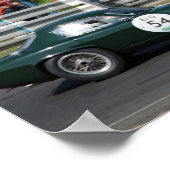 Poster Lotus Elite S2 Le Mans Classic (Coin)