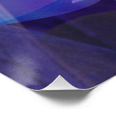 Poster Lotus en bleu... (Coin)