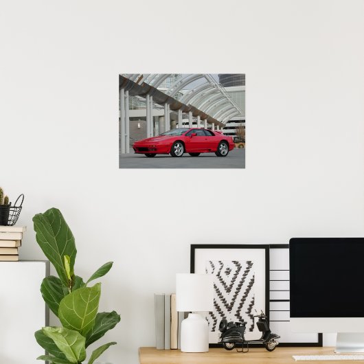 Poster Lotus Esprit S4 (Bureau à domicile)