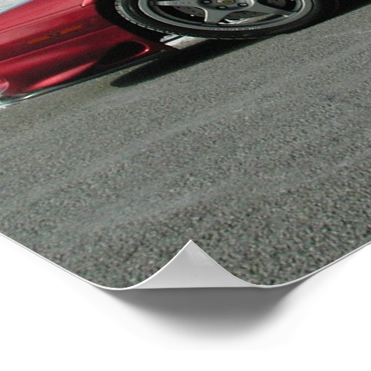 Poster Lotus Esprit V8 (Coin)