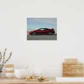 Poster Lotus Esprit V8 (Cuisine)