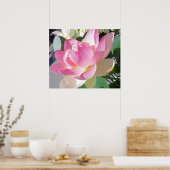 Poster Lotus Flower (Keuken)