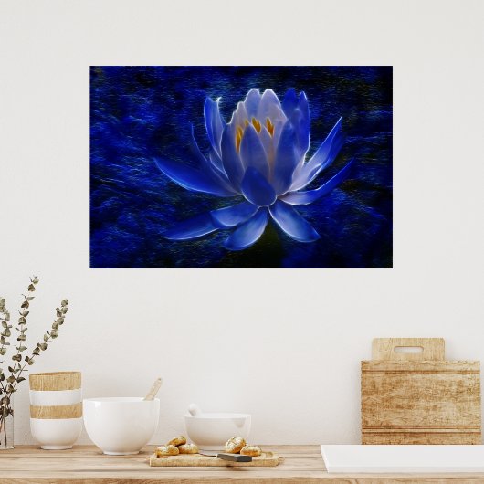 Poster Lotus flower and its meaning (Cuisine)