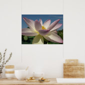 Poster Lotus Flower et Blue Sky I (Cuisine)