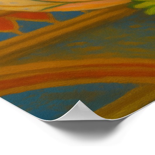 Poster Lotus Light - Pavilion Royal Chandelier Imprimer (Coin)