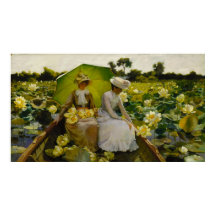Lotus Lilies par Charles Courtney Curran