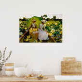 Poster Lotus Lilies par Charles Courtney Curran (Cuisine)