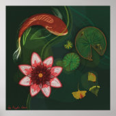 Poster Lotus Pond (Devant)