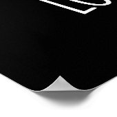 Poster Lotus Pray Funny Plante Pun Dark BG (Coin)