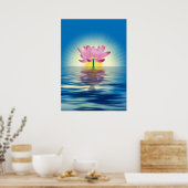 Poster Lotus Reflection (Cuisine)
