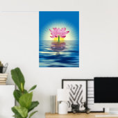 Poster Lotus Reflection (Bureau à domicile)