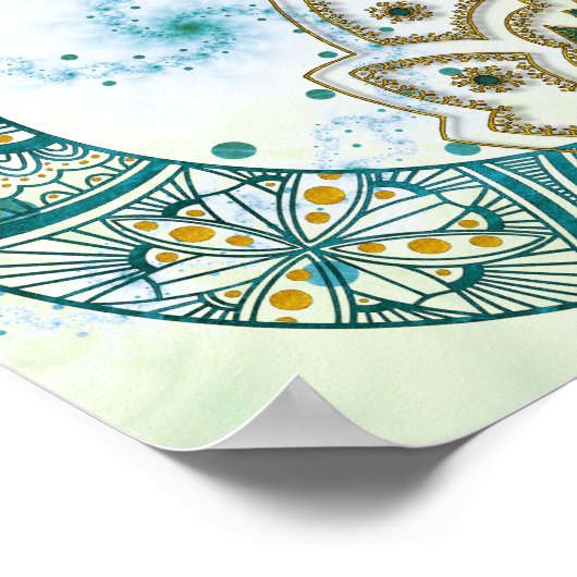 Poster Lotus Rising (Coin)