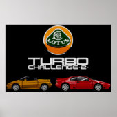 Poster Lotus Turbo Challenge 2 (Devant)