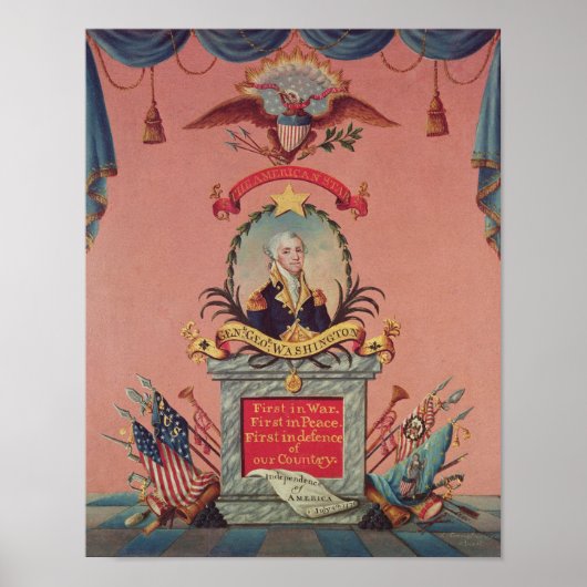 Poster Louange de George Washington (Devant)
