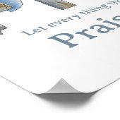 Poster Louange des Psaumes (Coin)