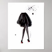 Poster Louboutin en encre (Devant)