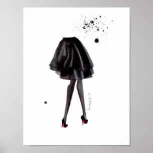 Poster Louboutin en encre