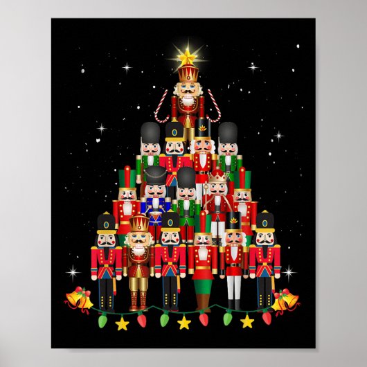 Poster Loudest Nutcracker Group Matching Family Holiday F (Devant)
