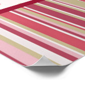 Poster LOUER BUG BUBBLE & STRIPES par SHARON SHARPE (Coin)