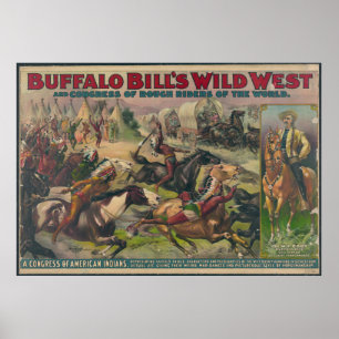 Poster L'Ouest sauvage de Buffalo Bill