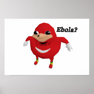 Poster L'Ougandais frotte avec le poing le guerrier