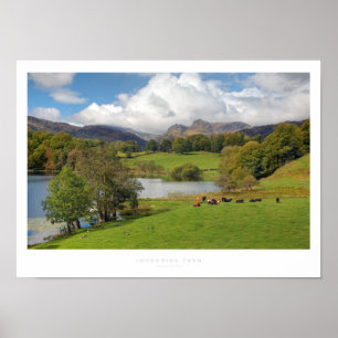 Poster Loughrigg Tarn, district de Lake