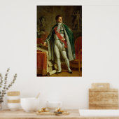 Poster Louis Alexandre Berthier montre la carte de (Cuisine)