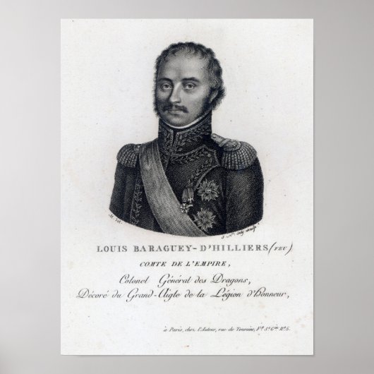 Poster Louis Baraguey d'Hilliers (Devant)
