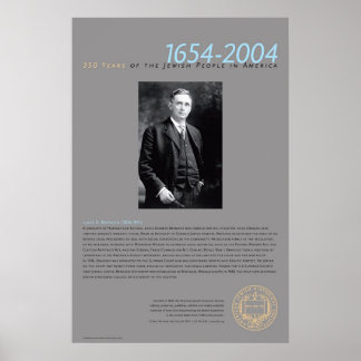 Poster Louis D. Brandeis (1856-1941