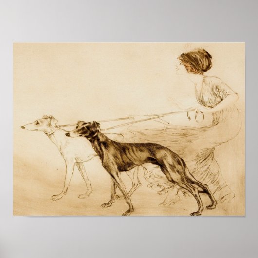POSTER LOUIS ICART (Devant)