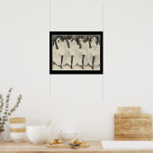 Poster Louis Icart "Can-Can" (Cuisine)