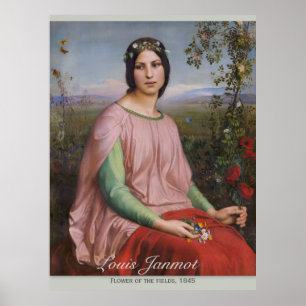 Poster Louis Janmot Fleur des champs CC0913 Grand