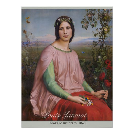 Poster Louis Janmot Flower of the fields CC0914 Perfect (Devant)
