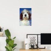 Poster Louis,"""" Petit Basset Griffon de Vendeen (Bureau à domicile)