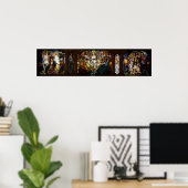 Poster Louis Tiffany Études sur le verre (Bureau à domicile)