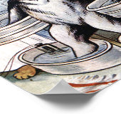 Poster Louis Wain - Chat Habillé Comme Infirmière (Coin)