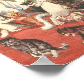 Poster Louis Wain Christmas Party (Coin)