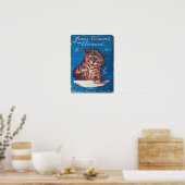 Poster Louis Wains Annual 1907 (Cuisine)