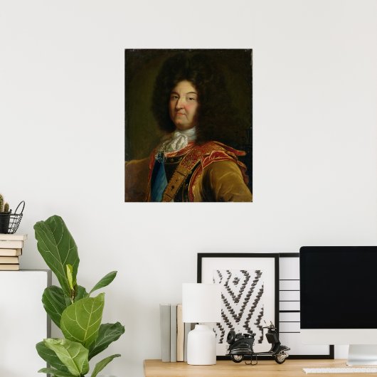 Poster Louis XIV (Bureau à domicile)