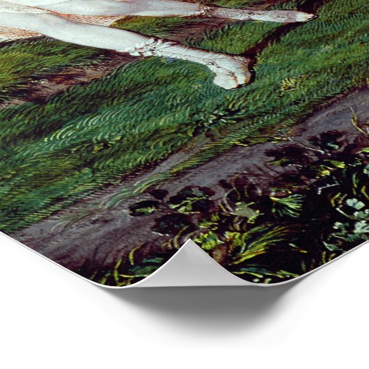 Poster Louis XIV comme Apollo, Couche de Python (Coin)