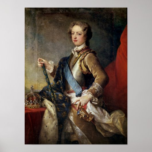 Poster Louis XV, 15 ans, après 1725 (Devant)