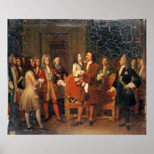 Poster Louis XV Peter de visite I
