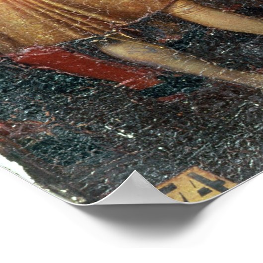 Poster Louis XV Visite Pierre I (Coin)