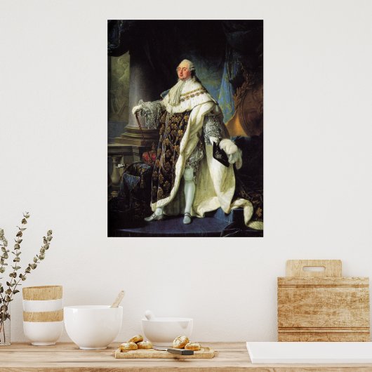 Poster Louis XVI (Cuisine)